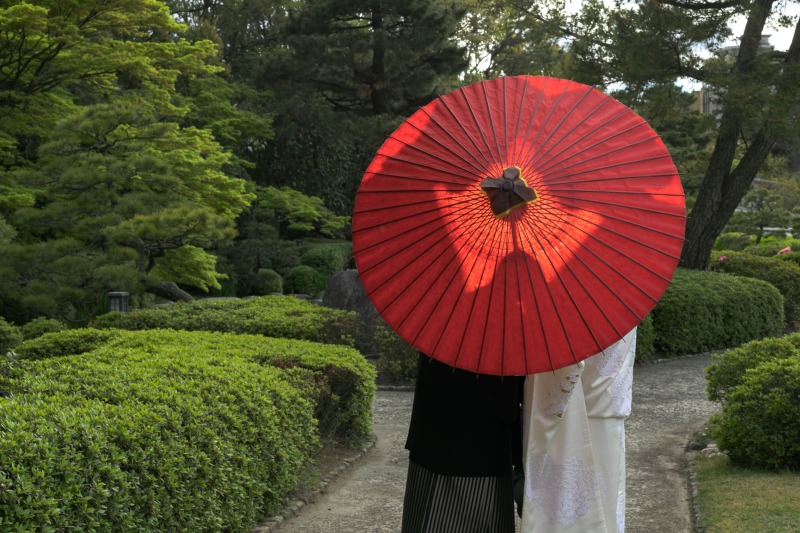 大濠公園日本庭園 和装ロケーション 撮影日 21年4月3日 大濠公園日本庭園 Style 福岡 福岡県でフォトウェディング探すならphotorait