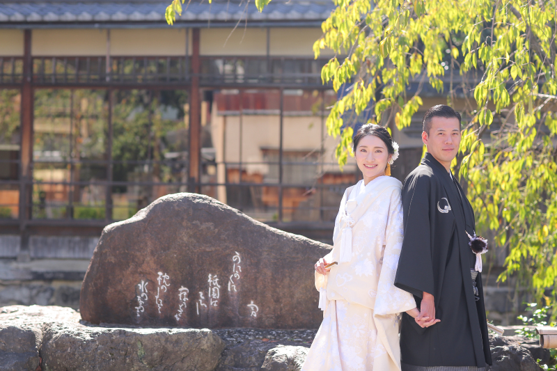 京都らしい町並み…