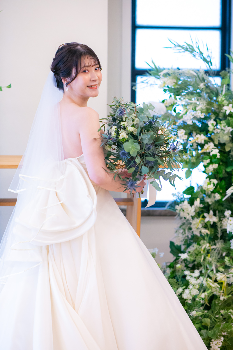 ご新婦様のソロショット♡