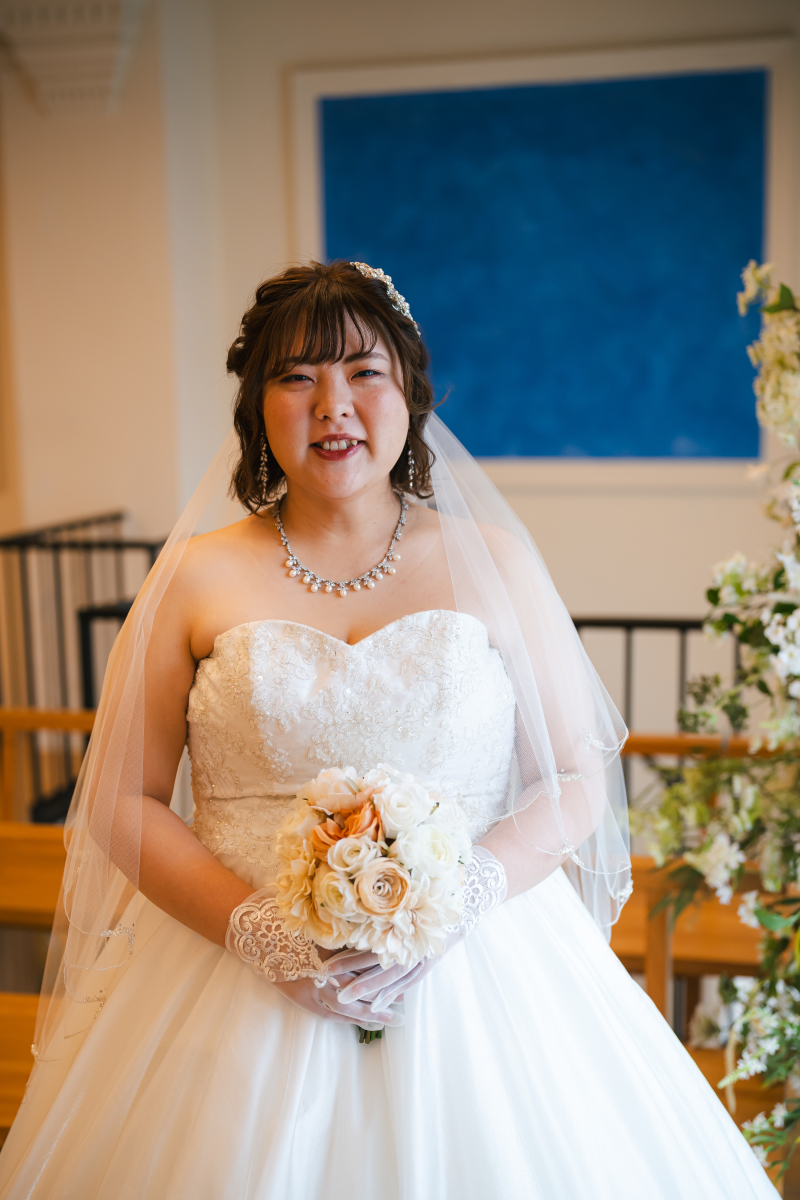 新婦様のソロショット