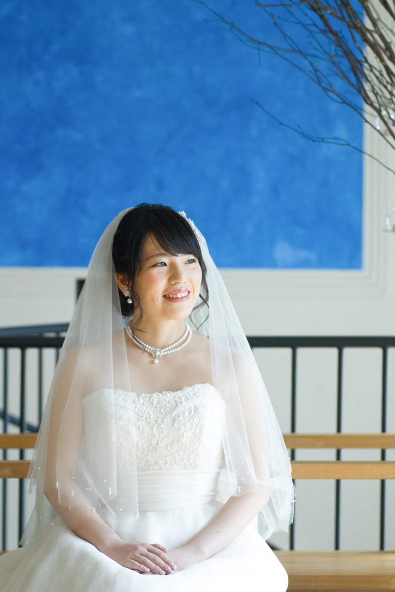 ご新婦様お一人で、、、