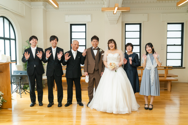ご姉弟様、ご親族様もご一緒に♪
