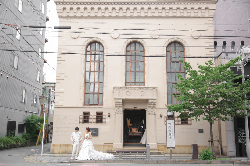 外観でお写真撮影♪