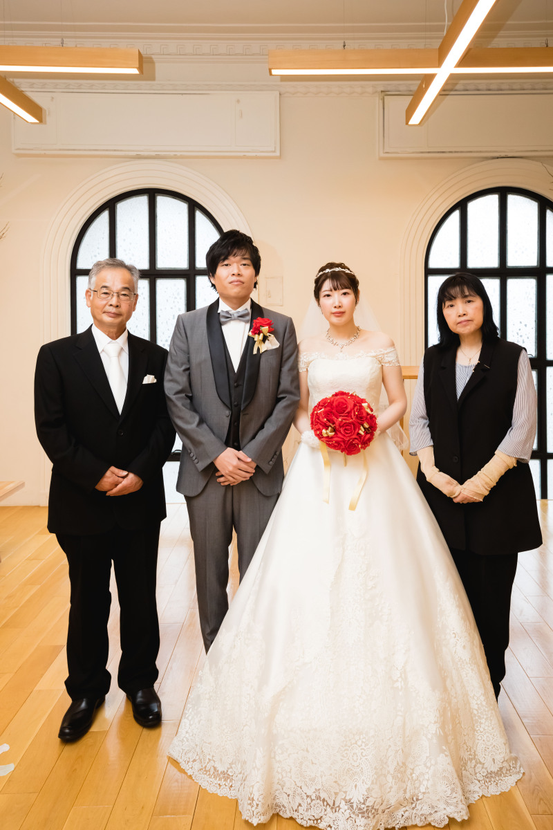 ご新婦様の親御様とも!