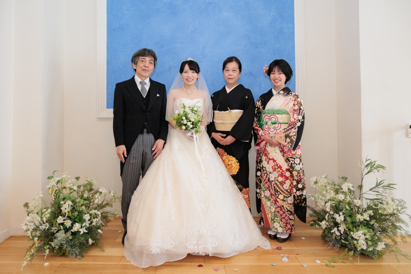 ご新婦家の皆様☆