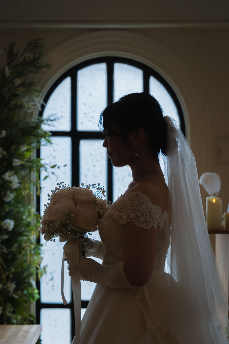 ご新婦様のソロショット!