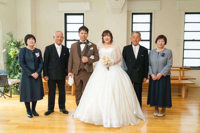 ご家族様とはいっチーズ♪