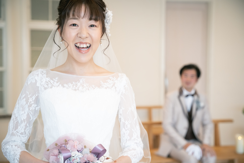 おふたりの笑顔が輝く、、、