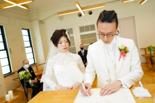 セレモニー付プランで！