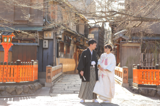 祇園白川&チャペルフォト♪