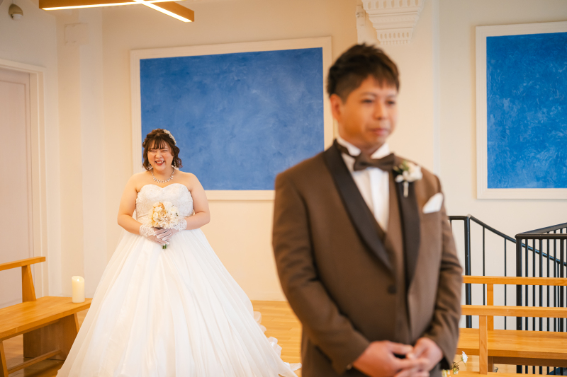 新婦様もドキドキ