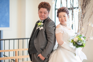 チャペルで撮影！