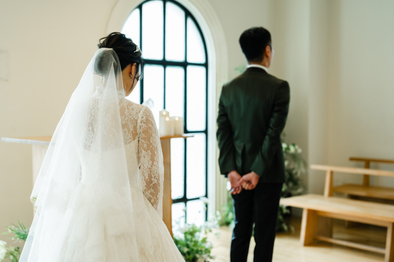 新婦様の登場♡