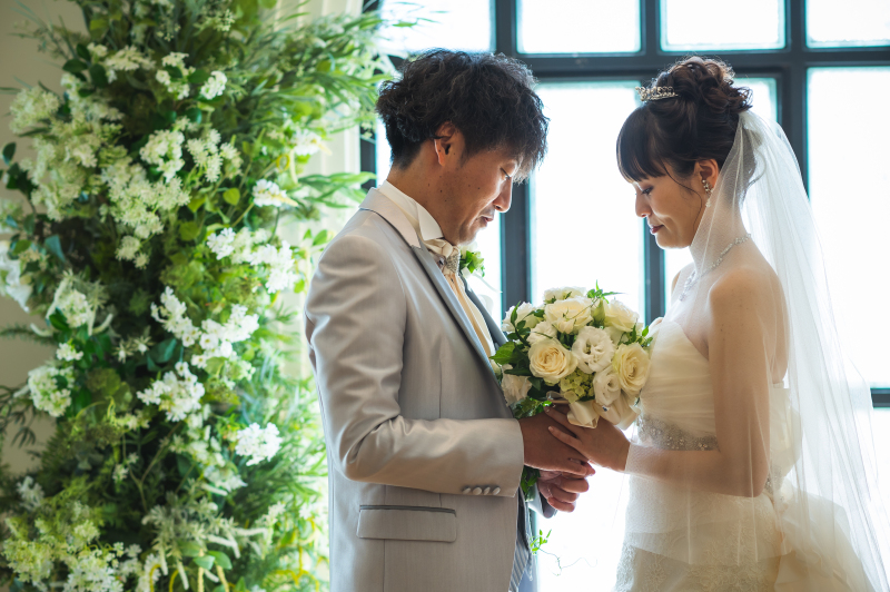 お花に囲まれて♡