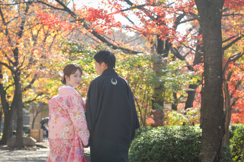 色打掛の種類も豊富♪お好きな色味からお選び頂けます