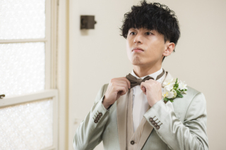 【ご新郎様】ヘアセット