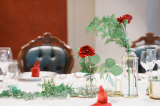 《会食付きプランオプション》会場装花※生花