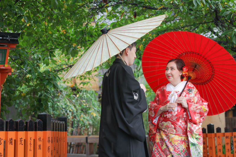 ヴォヤージュ ドゥ ルミエール京都七条迎賓館_色打掛・着物が豊富