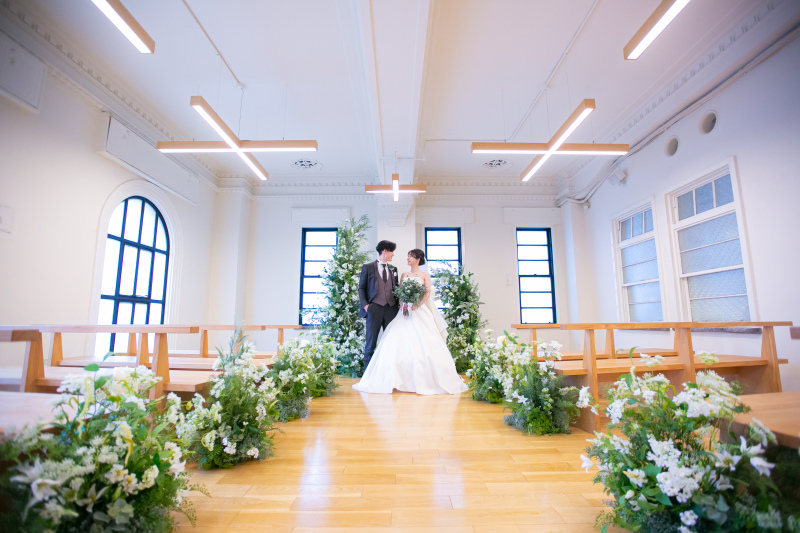 ヴォヤージュ ドゥ ルミエール京都七条迎賓館_マタニティフォトの撮影ができる