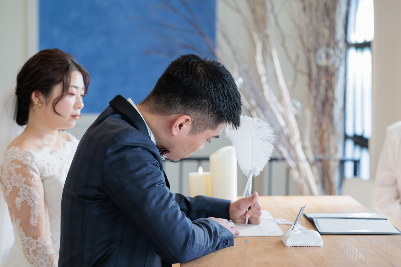 挙式セレモニーも実施可能♪その瞬間をお撮影頂けます