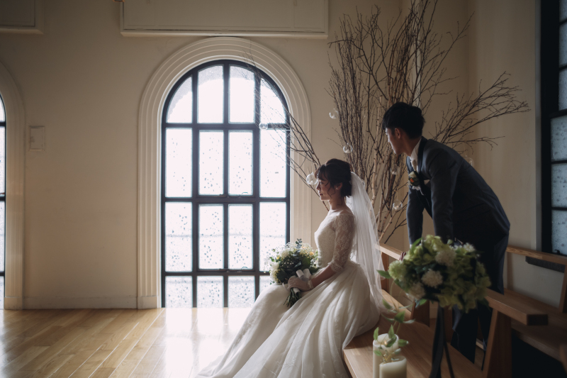 ヴォヤージュ ドゥ ルミエール京都七条迎賓館_マタニティフォトの撮影ができる