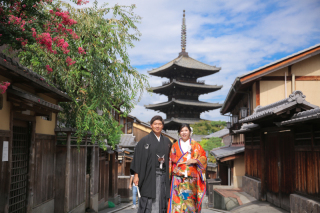 鮮やかな衣装で京都らしいお写真を♪