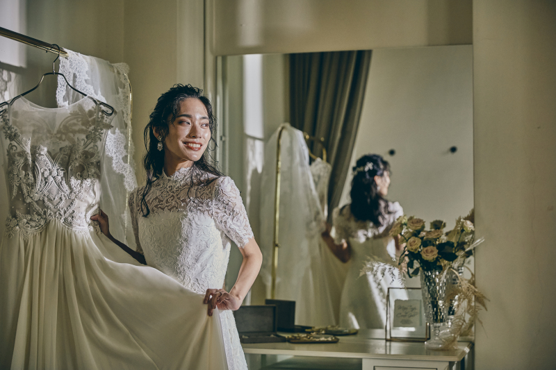 おふたりならではのお衣裳ににドレスアップを♪