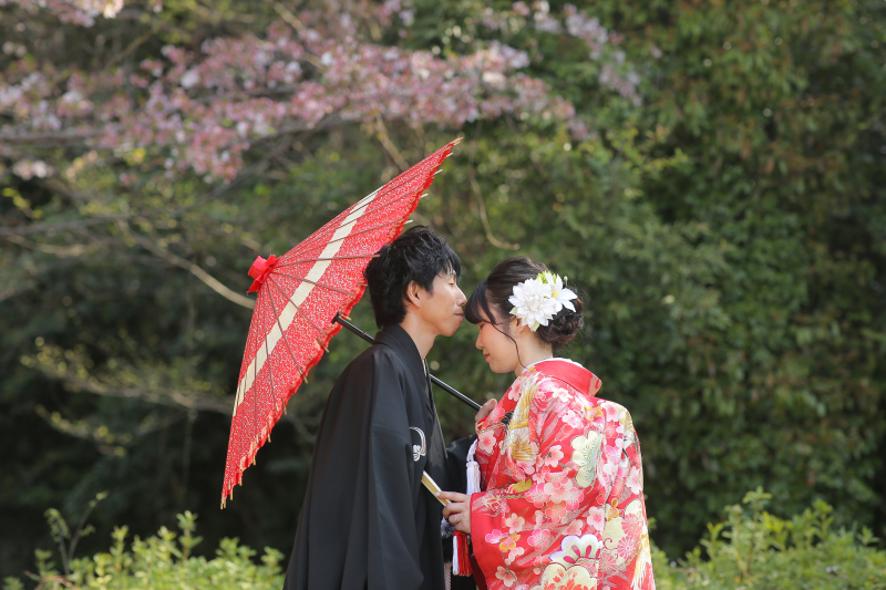 【3月～5月まで限定】アルバム付＊ロケーション撮影＊和装1ペア＊100カット
