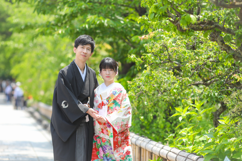 桜・新緑シーズンも撮影可能！【4月～5月限定】★先着5組限定★洋装チャペル＆和装ロケーション撮影＊100カット