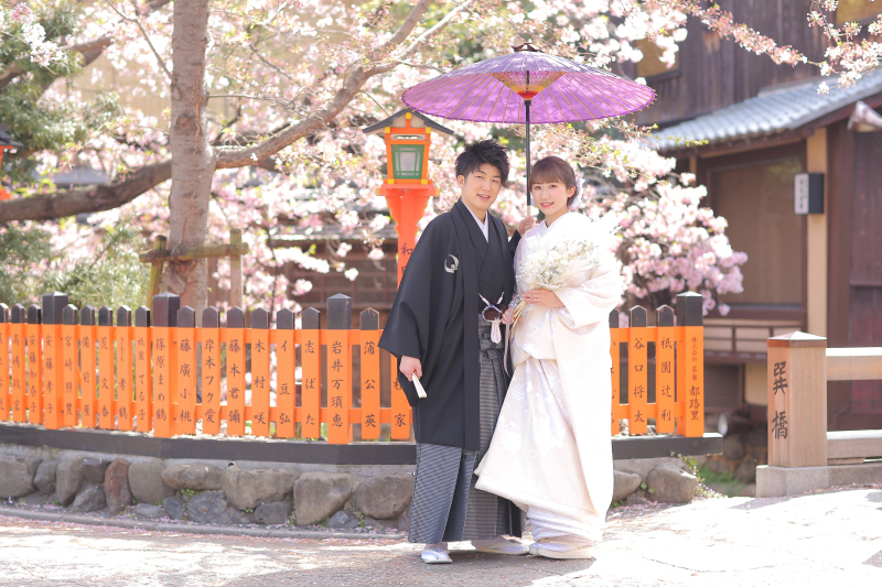 【3月～4月まで限定】会食付き＊ロケーション撮影＊和装1ペア＊100カット