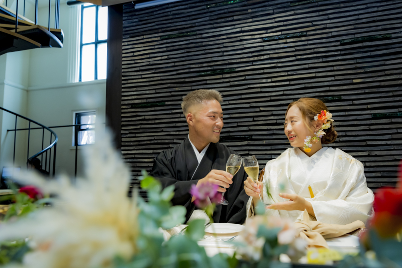 【12月・1月限定】会食付き*ロケーション撮影*和装1ペア*100カット