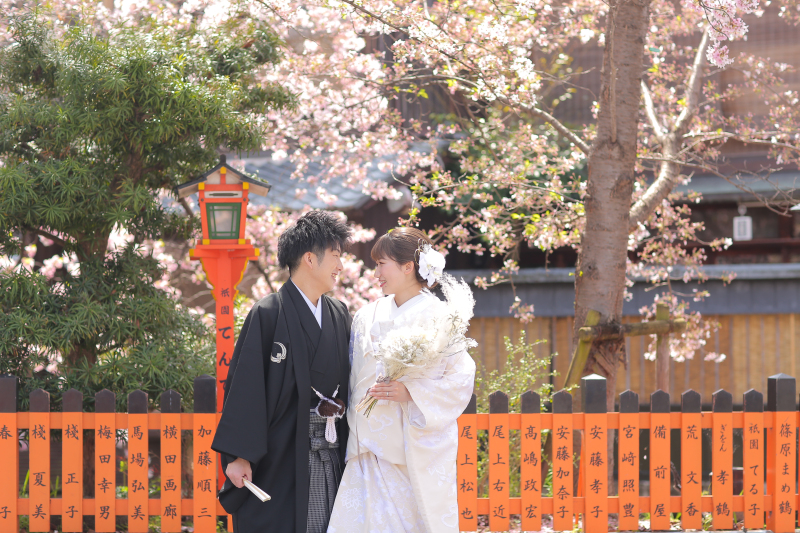 桜・新緑シーズンも撮影可能！【4月～5月限定】★先着5組限定★ロケーション撮影＊和装1ペア＊100カット