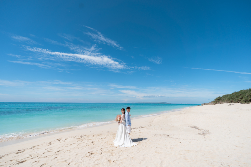 青い空！白い砂浜！美しい海！