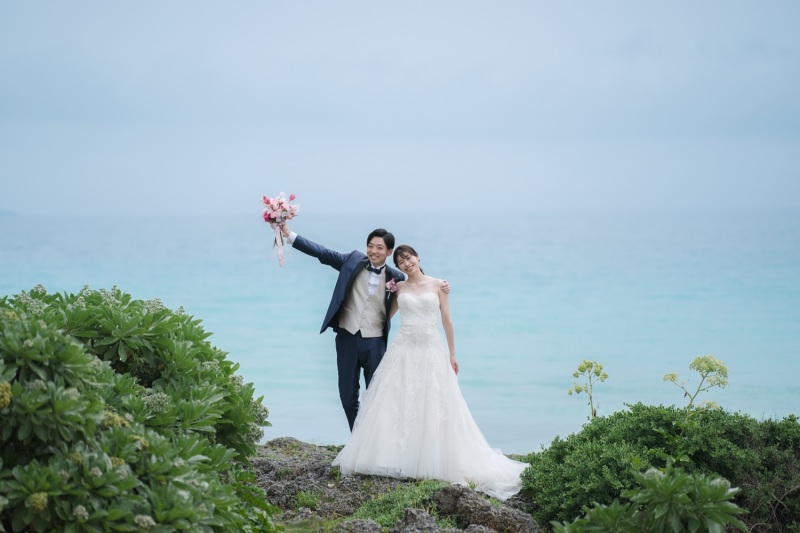 緑も映るお写真♡