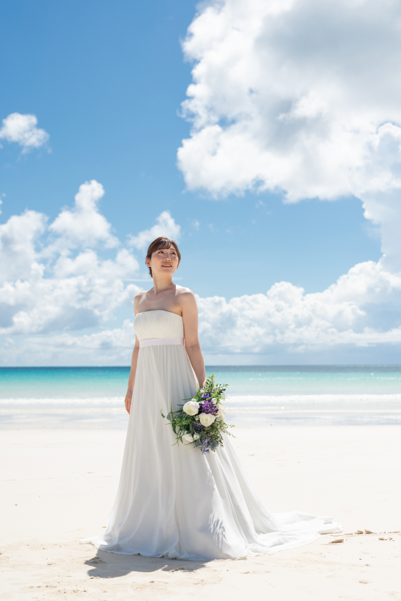 新婦さんソロショット！