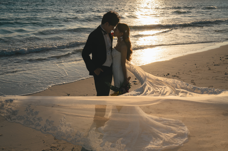 サンセットとベール