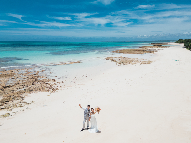 ビーチをふたりじめ