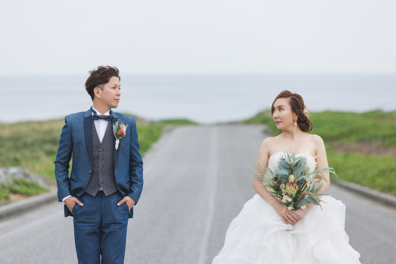 見つめ合うお二人♡