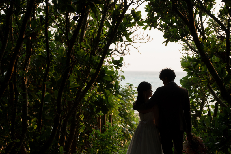 海を望む景色で♡