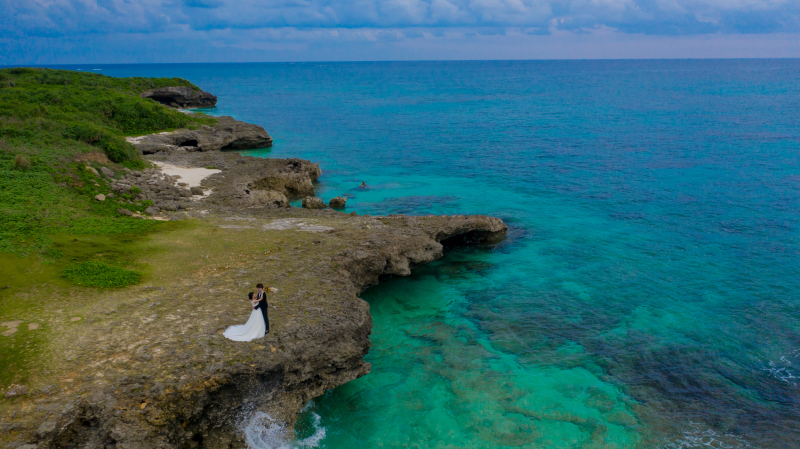 最後は待ちに待ったのドローン撮影