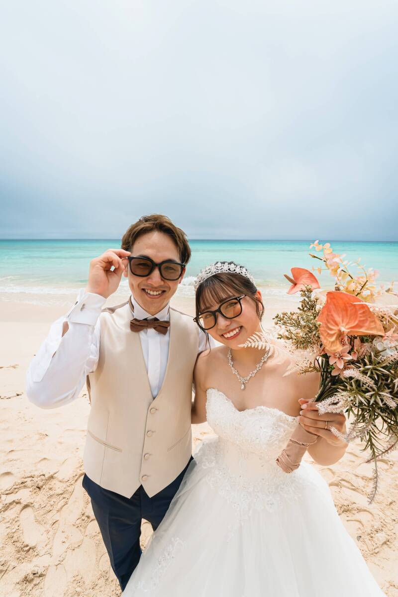 サングラスをかけてみたり！