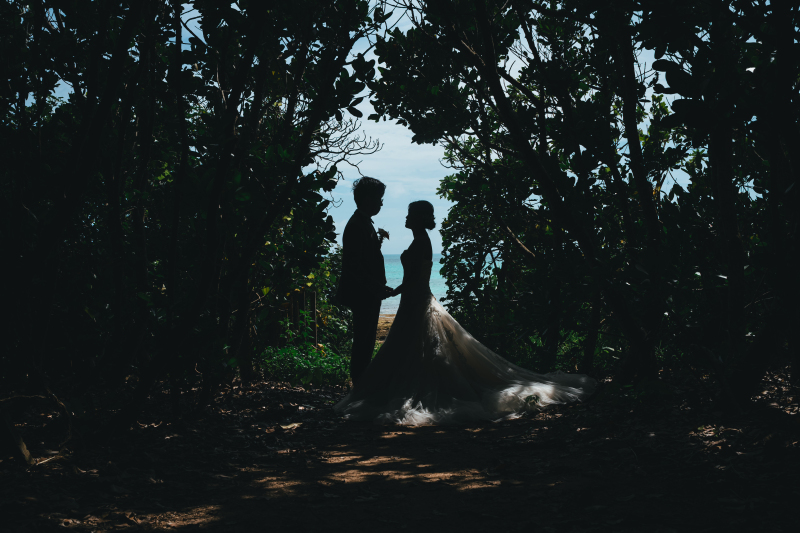 シルエットショット