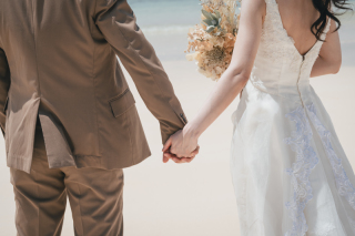 晴天の青空ビーチ撮影♪