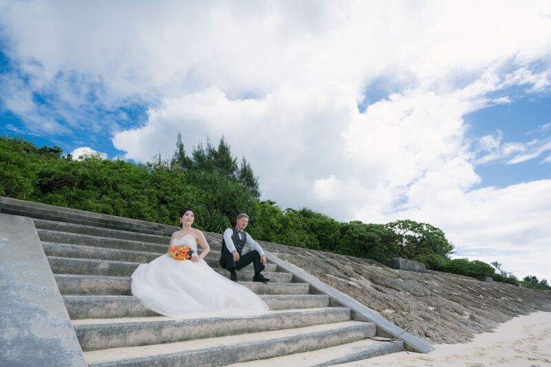 お座りショット