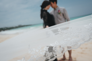 ブラックドレスで♡