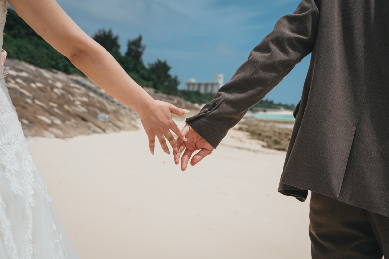 手をつないで♡