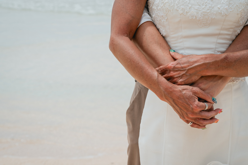 お手元ショットも