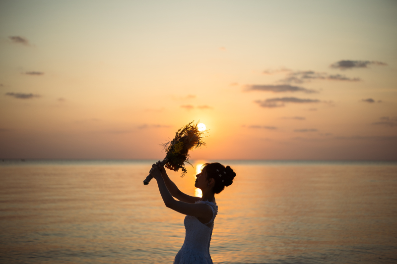 新婦様ソロショット