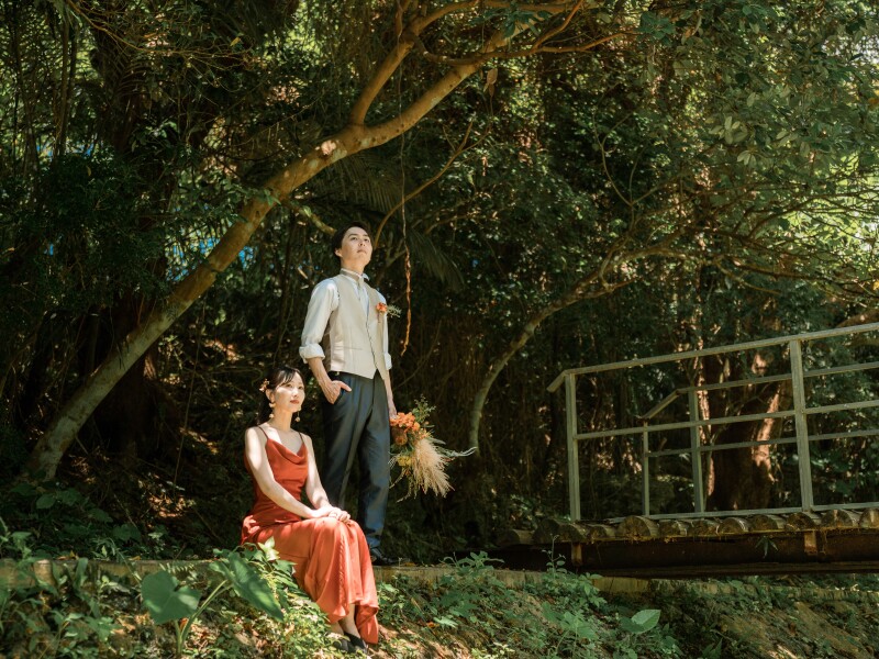 カラードレスが映えます