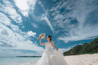 宮古島の太陽を感じながら